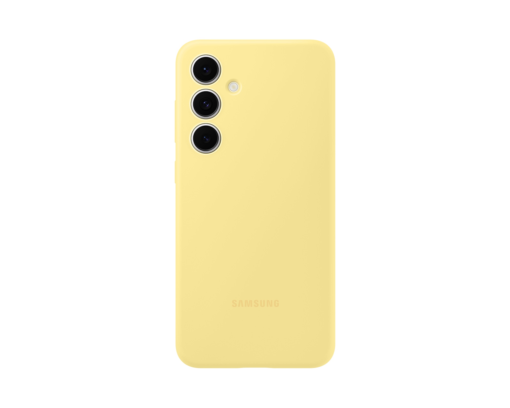 Samsung Silikonový zadní kryt pro Samsung Galaxy S24 FE Yellow