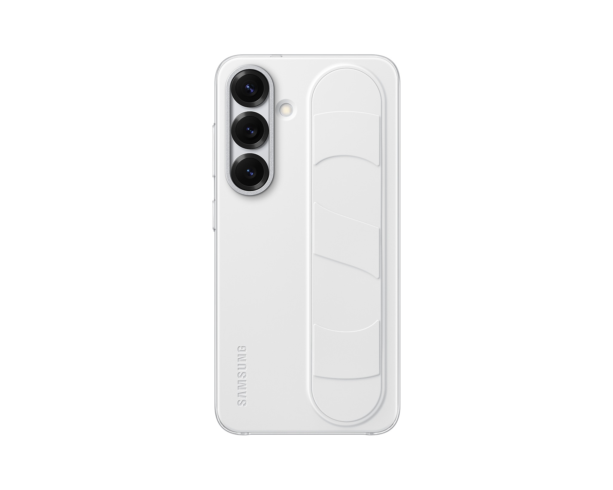 Samsung Zadný kryt s pútkom pre Galaxy S25 White