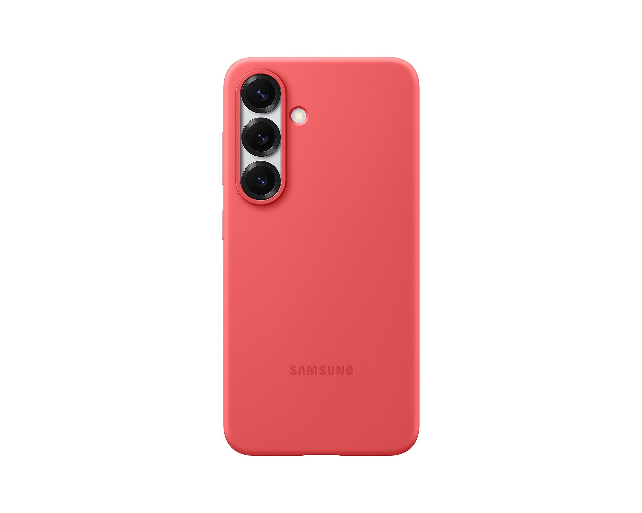 Samsung Silikónový zadný kryt pre Galaxy S25 Red