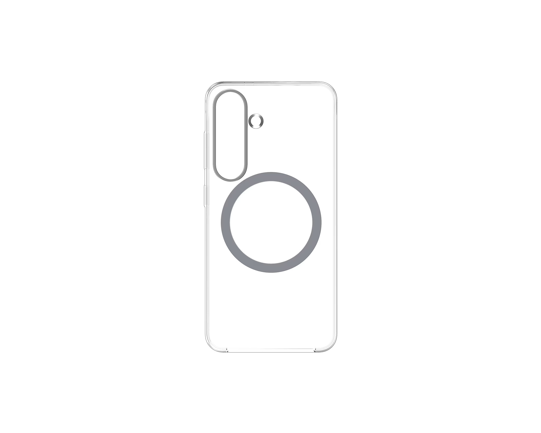 Samsung Priehľadný kryt s magnetickým úchytom pre Galaxy S25 Transpare