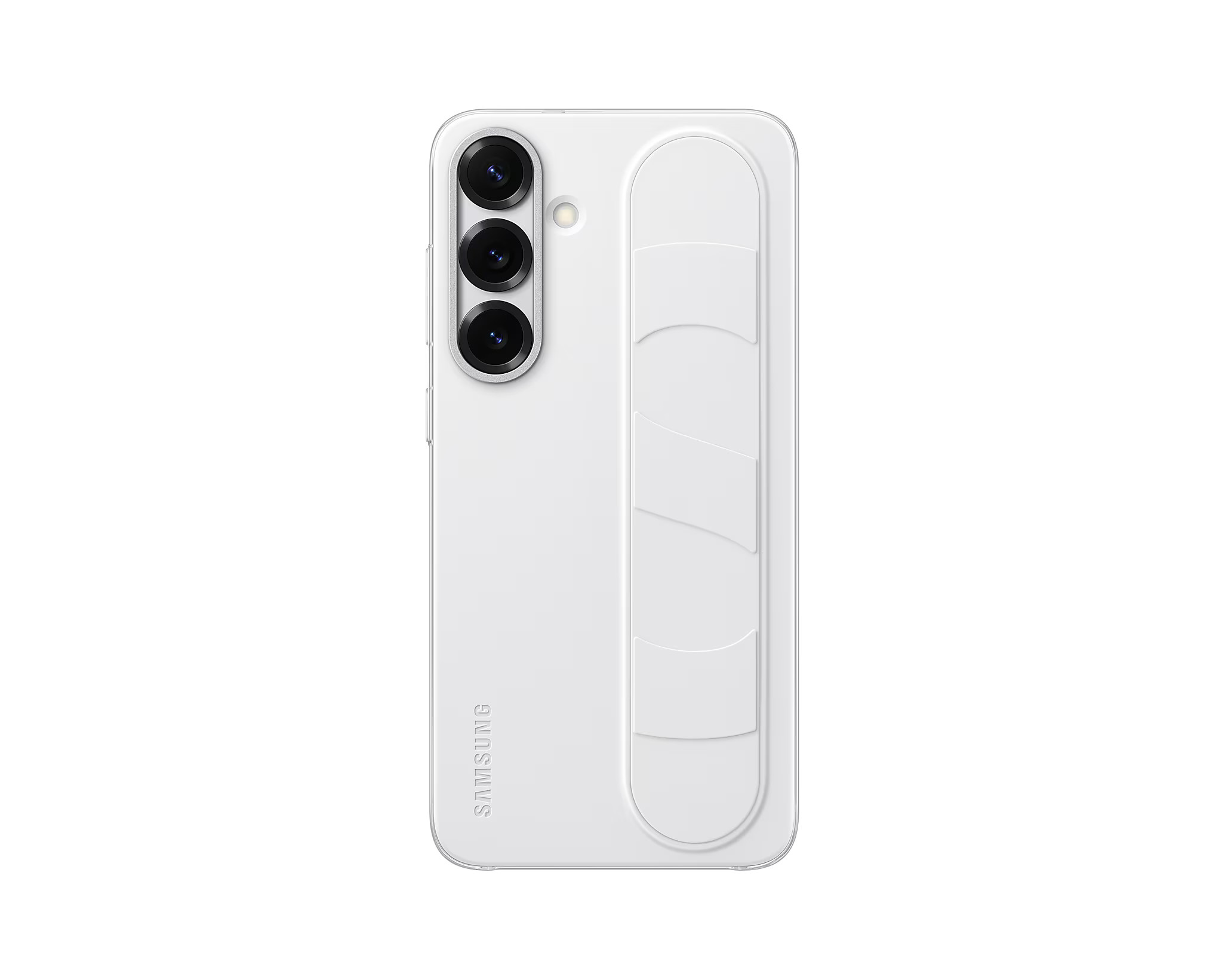 Samsung Zadný kryt s pútkom pre Galaxy S25+ White