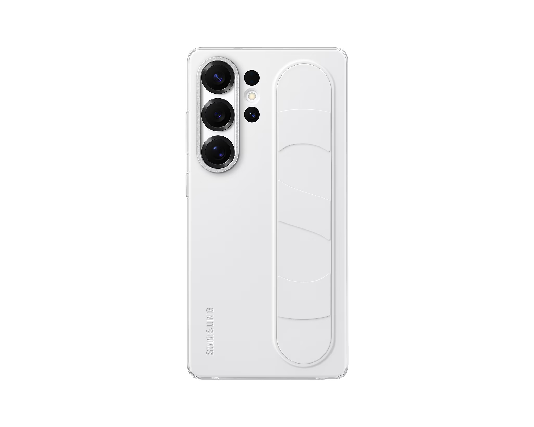 Samsung Zadný kryt s pútkom pre Galaxy S25 Ultra White