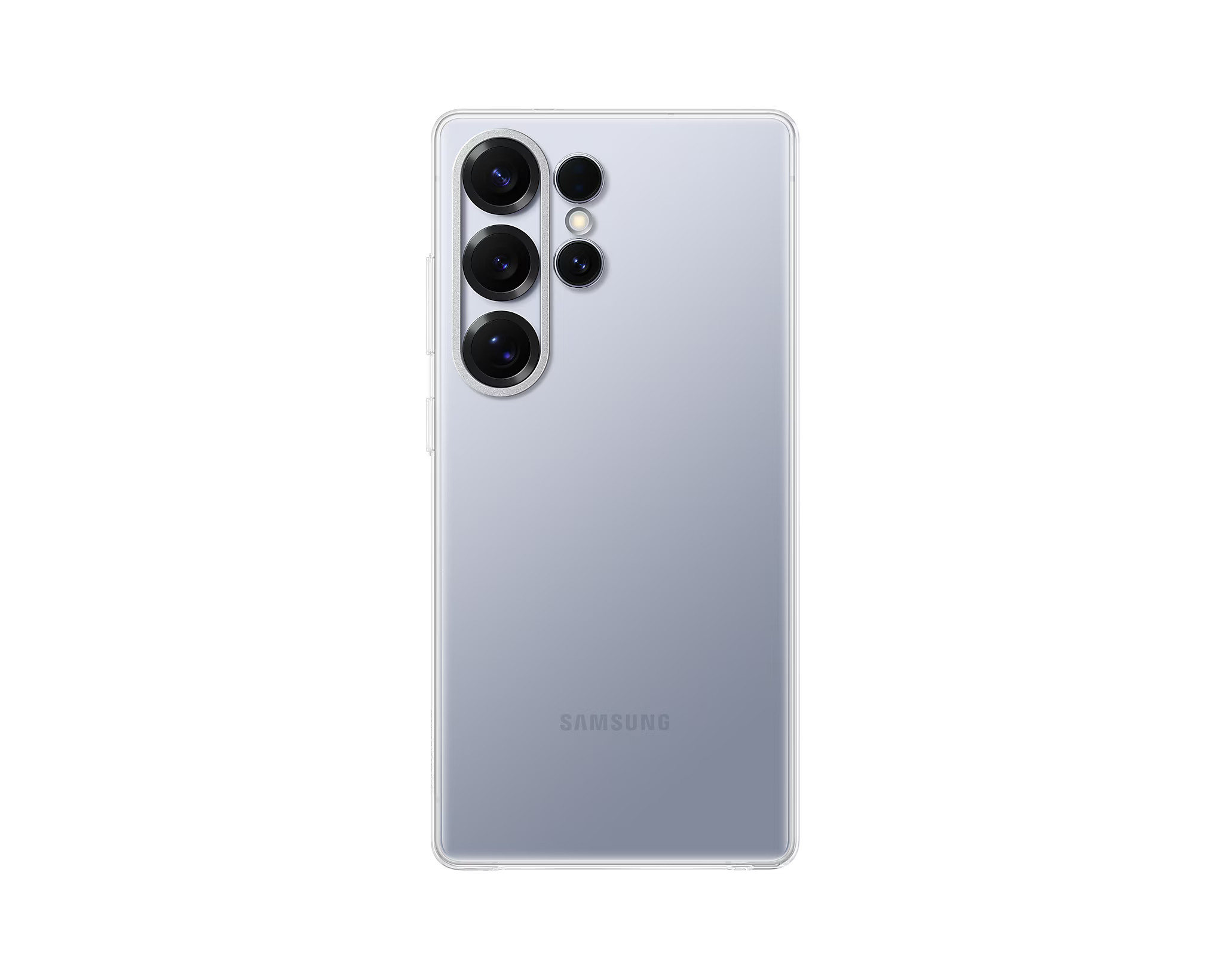 Samsung Priehľadný zadný kryt pre Galaxy S25 Ultra Transparent