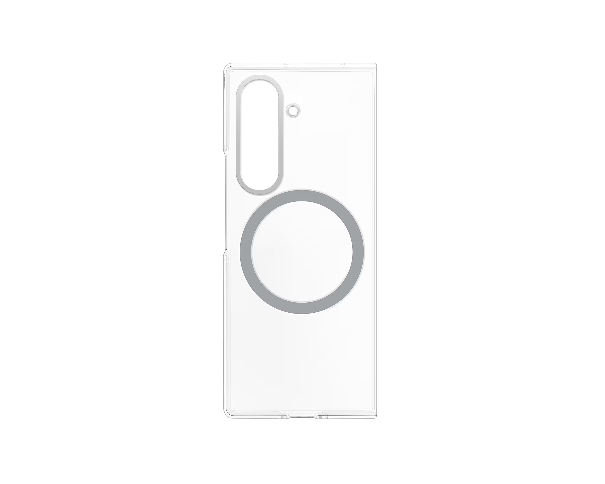 Samsung Priehľadný kryt s magnetickým úchytom Fold7 Transparent