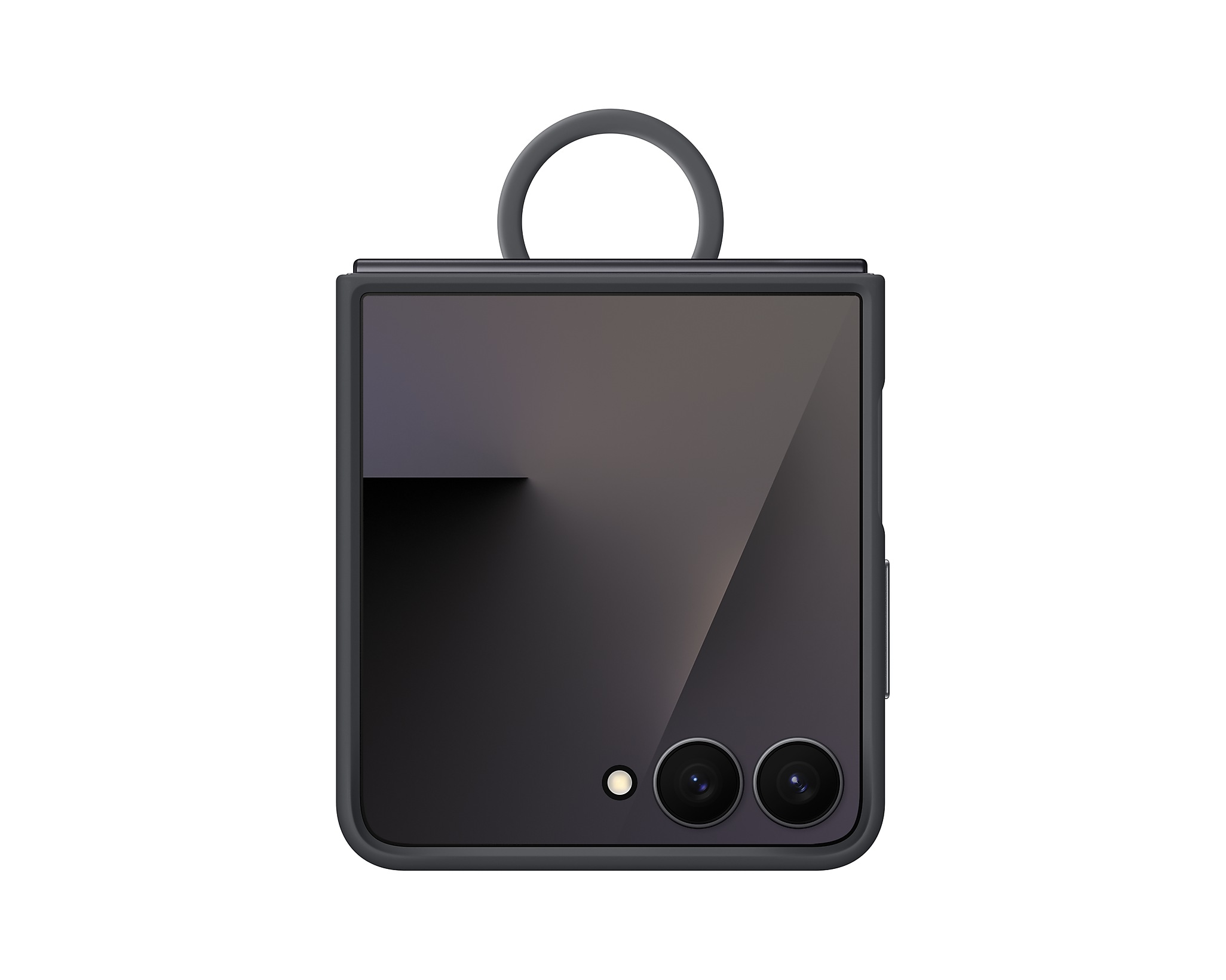 Samsung Silikónový kryt s držiakom na prst Flip7 Black