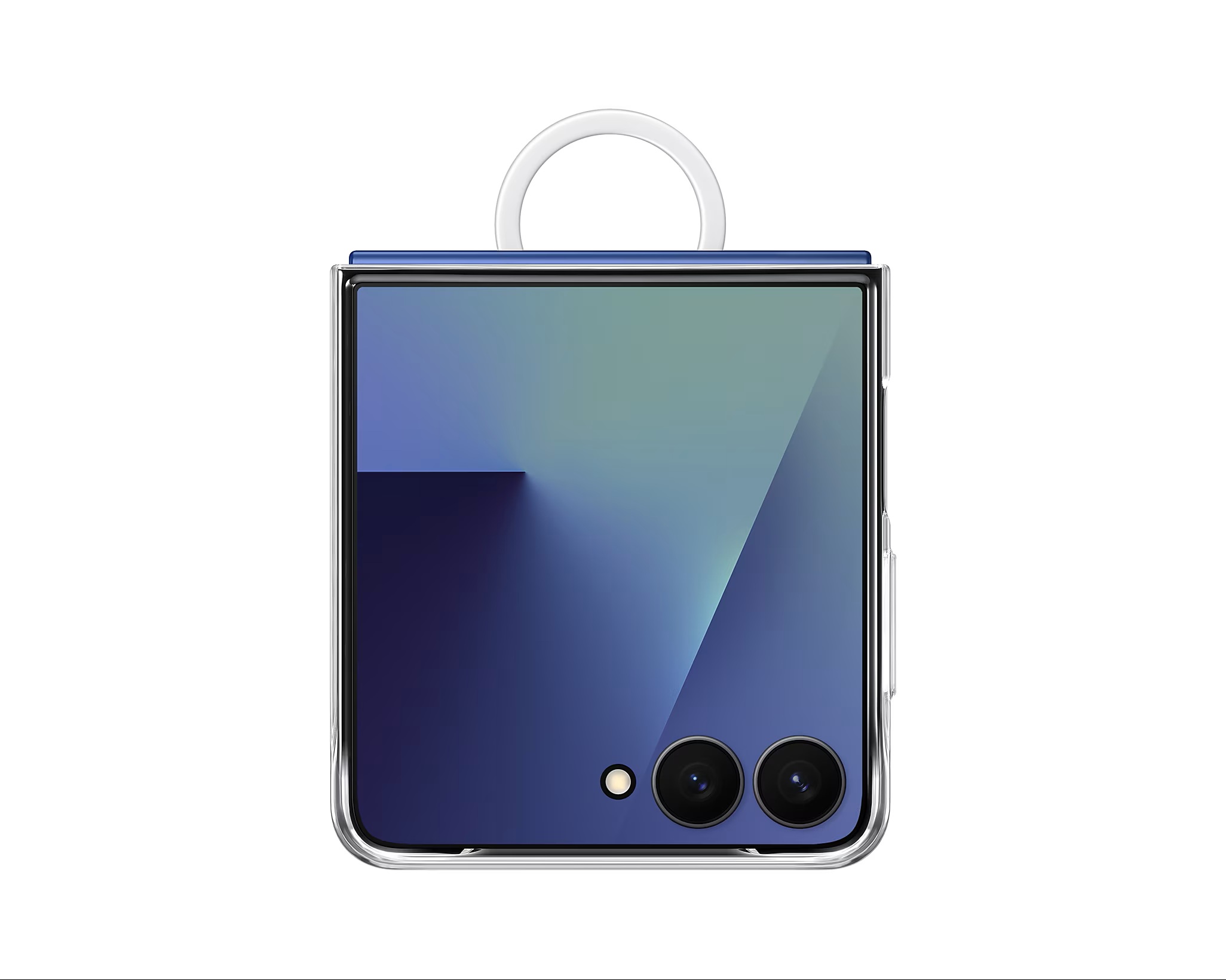 Samsung Zadný kryt s držiakom na prst Flip7 Transparent