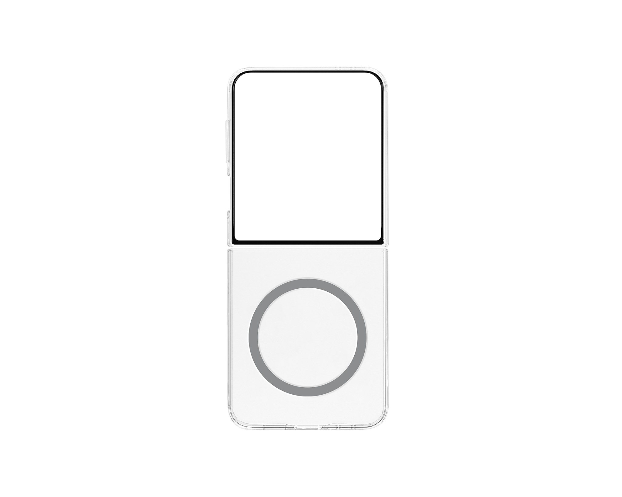 Samsung Priehľadný kryt s magnetickým úchytom Flip7 Transparent