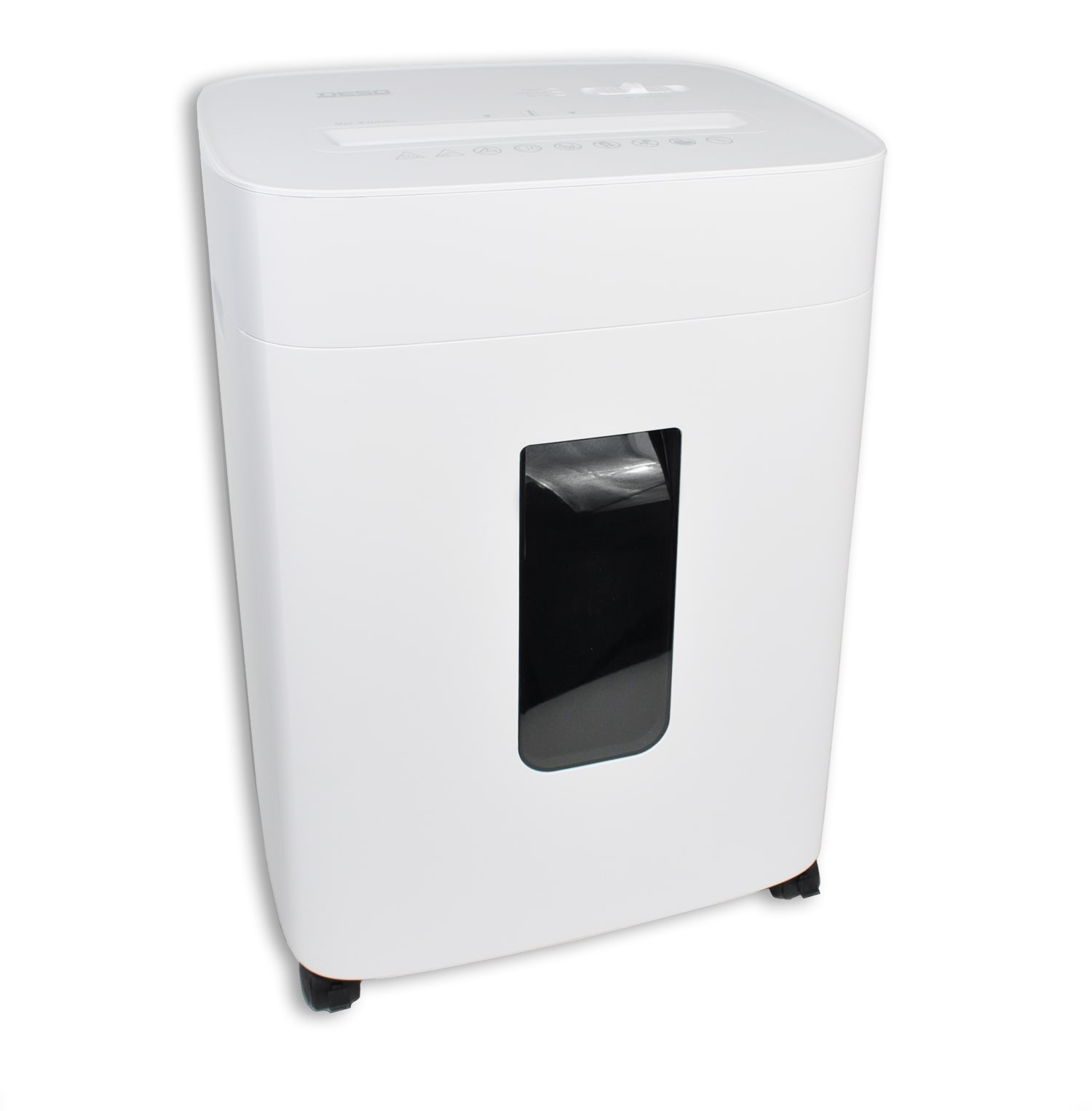 Skartovačka DESQ, 2 x 12 mm, 20l, krížový rez, biela