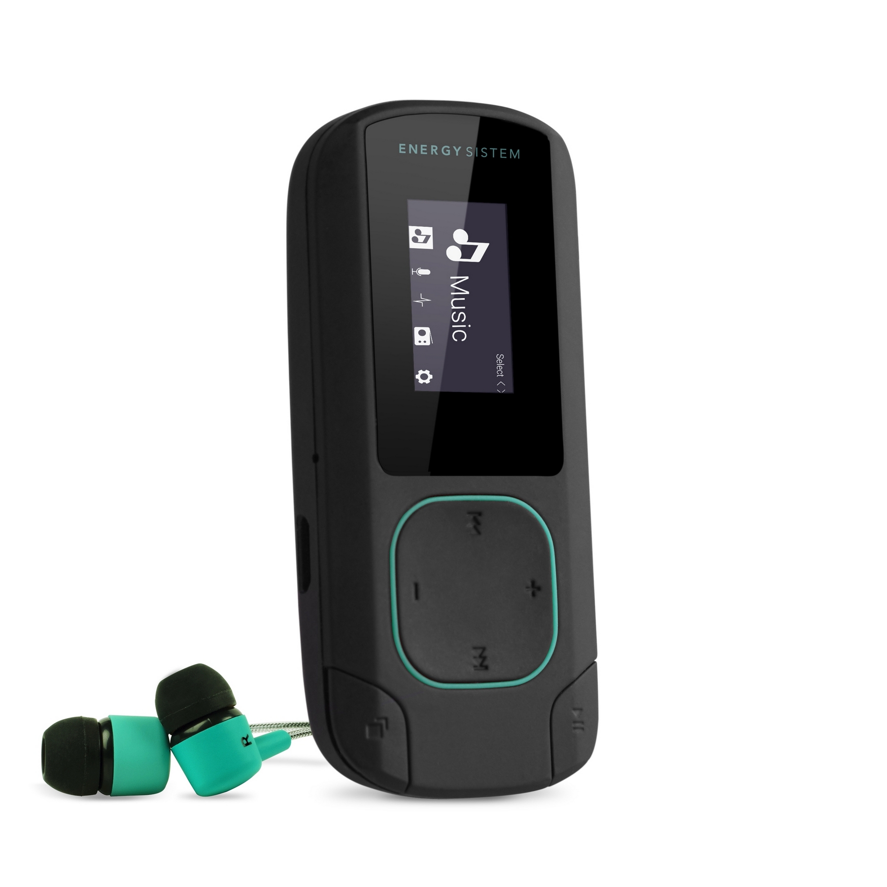 Energy Sistem MP3 Clip Bluetooth Mint MP3 přehrávač s Bluetooth, mikro