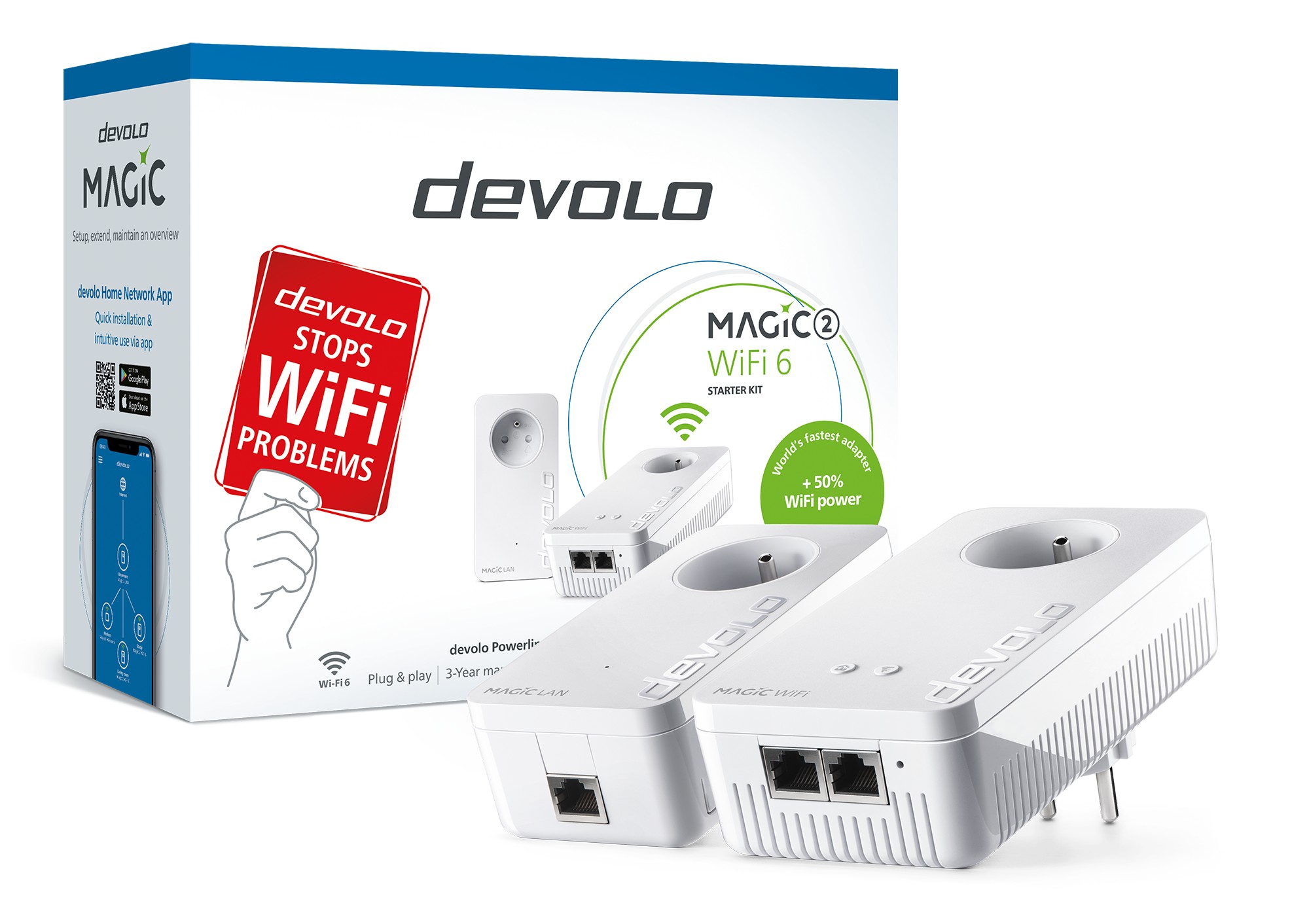 devolo Magic 2 WiFi 6 Starter Kit 2400 Mbps