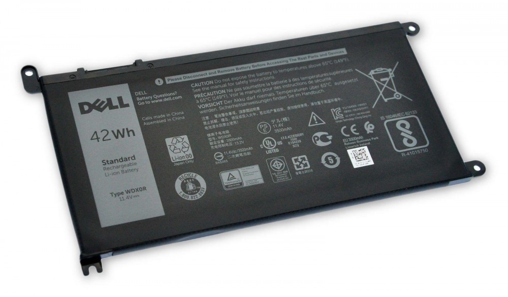 Dell Baterie 3-cell 42W/HR LI-ION pro Inspiron 5378, 5379, 5567, 5770,