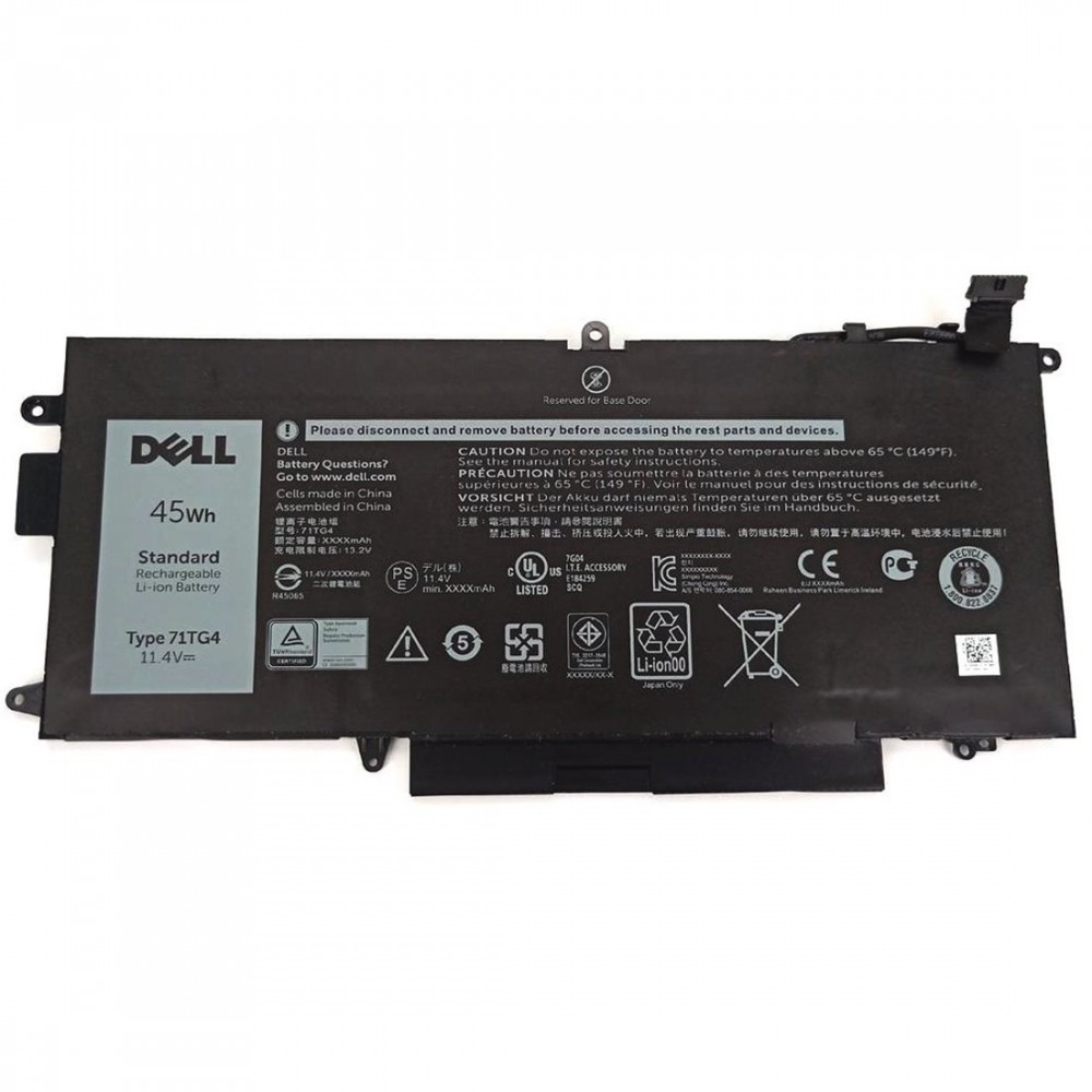 Dell Baterie 3-cell 45W/HR LI-ON pro Latitude 7280, 7389, 7390 2v1, 52