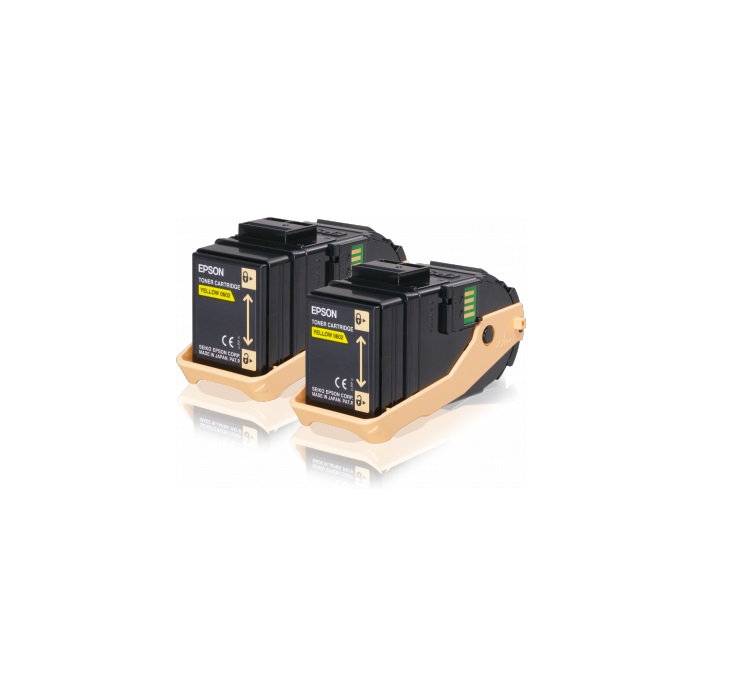 EPSON Yellow Double Pack toner AL-C9300N 7,5K x2