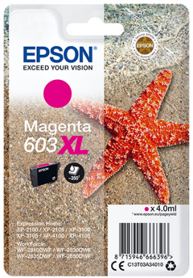 EPSON siglepack, Magenta 603XL