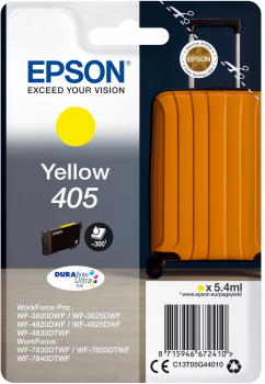 Epson Singlepack Yellow 405 DURABrite Ultra Ink