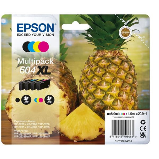 EPSON Multipack 4-colours 604XL Ink