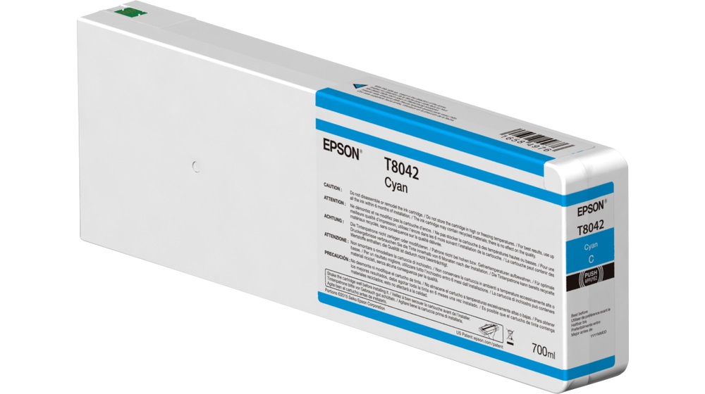 Epson Cyan T55K200 UltraChrome HDX/HD, 700 ml