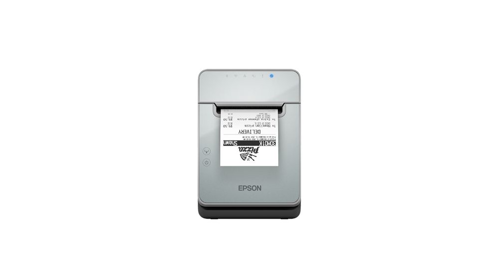 Epson TM-L100 (101): USB + Ethernet + Serial, Black, PS, EU, Liner-Fre