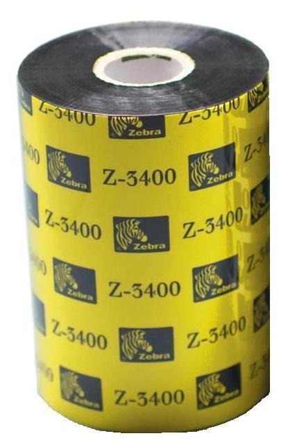 Zebra páska 3400 wax/resin. šírka 89mm. dĺžka 450m
