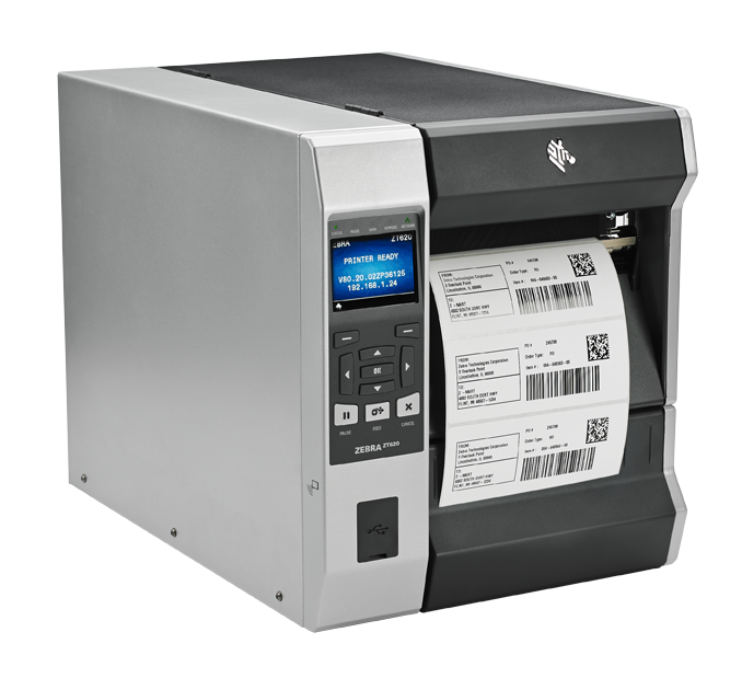 ZEBRA printer ZT610 - 600dpi, BT, LAN, Rewind