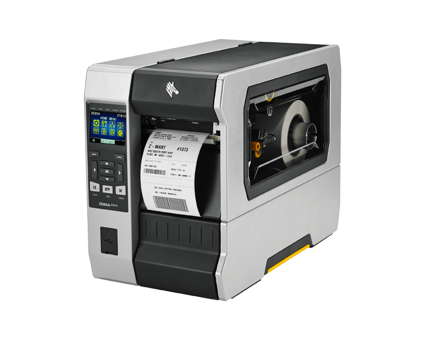 Zebra - TT Printer ZT620; 6", 203 dpi, LAN, BT, USB, Tear, RFID UHF En