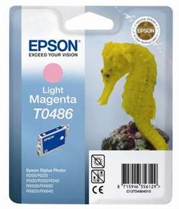 EPSON Ink ctrg Light Magenta RX500/RX600/R300/R200 T0486