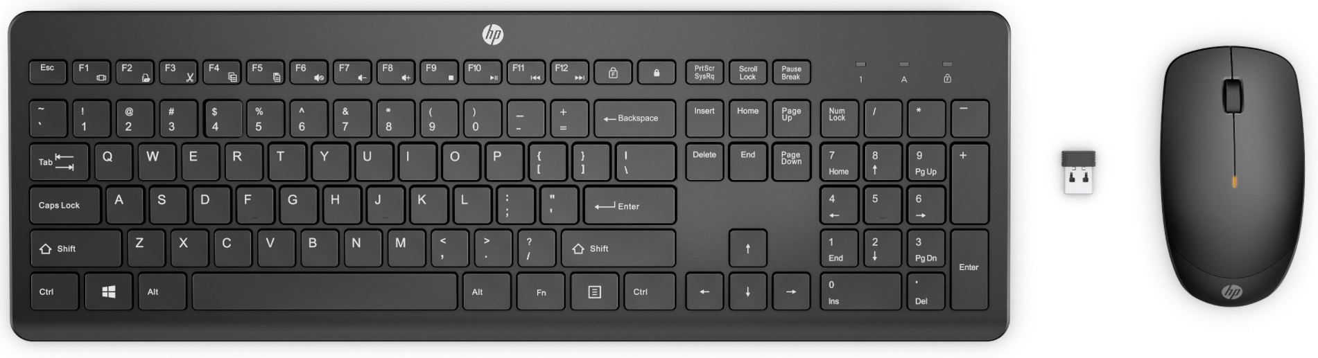 HP 230 Bezdrôtová klávesnica a myš EN