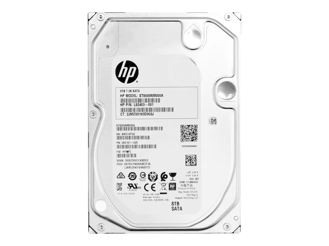 HP 8TB 7200RPM SATA 3.5in Enterprise