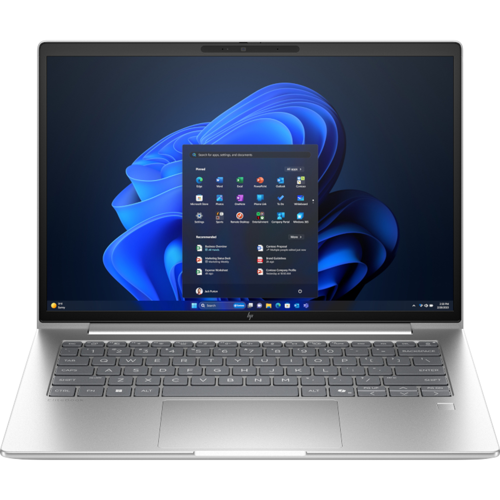 HP EliteBook 6/G1i/U7-255U/14"/WUXGA/32GB/512GB/4C-iGPU/W11P/Silver/3R On-Site