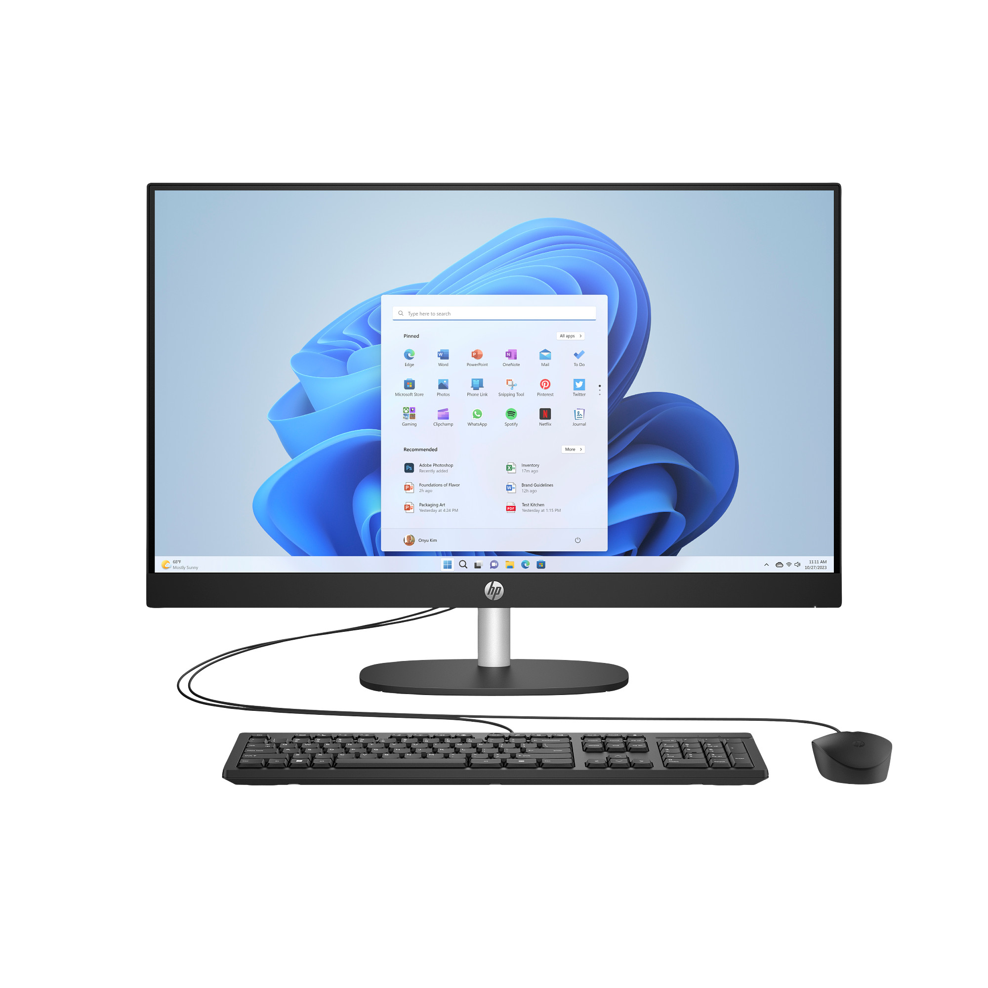 HP 27/27-cr0012nc/27"/FHD/i5-1335U/8GB/512GB/Intel int/W11H/Čierna/2R