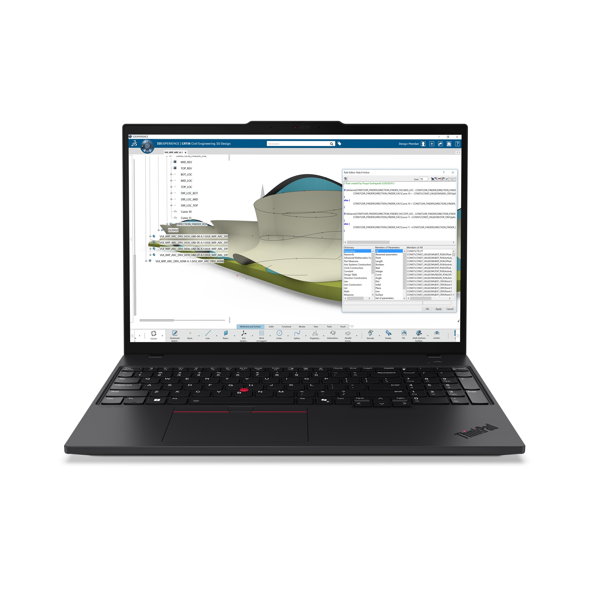 Lenovo ThinkPad P/21QR0039/AMD Ryzen™ AI 7 PRO 350/16"/4K/T/32GB/2TB/A