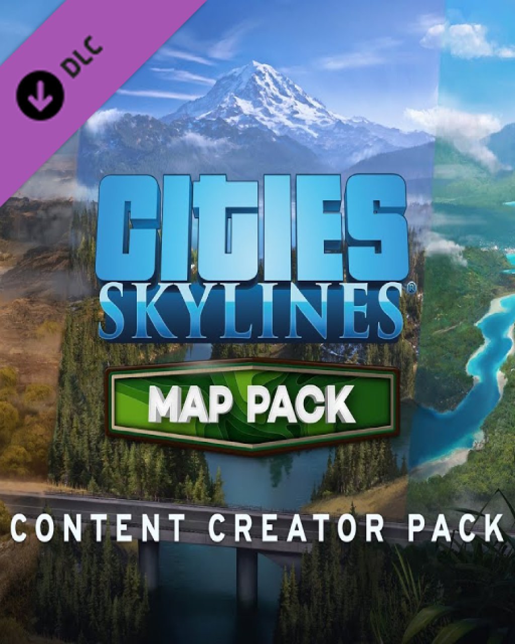 ESD Cities Skyline Content Creator Pack Map Pack